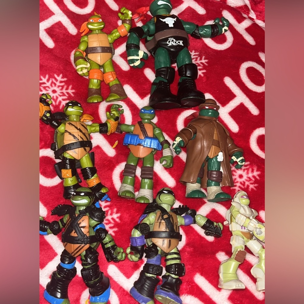 Ninja Turtle Action Figure Set - Multicolor